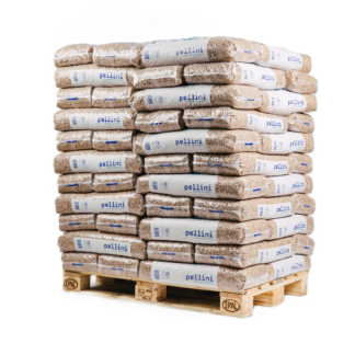Pellini ENplus A1 Holzpellets – Palette 66 x 15 kg (990 kg Gesamtgewicht, Made in Germany)