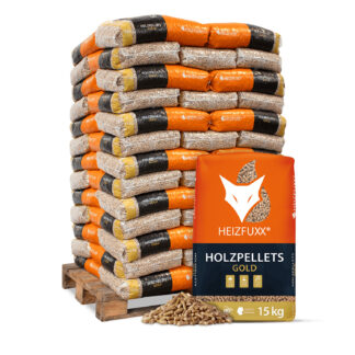 Heizfuxx Holzpellets ENplus A1 Palette 990 kg